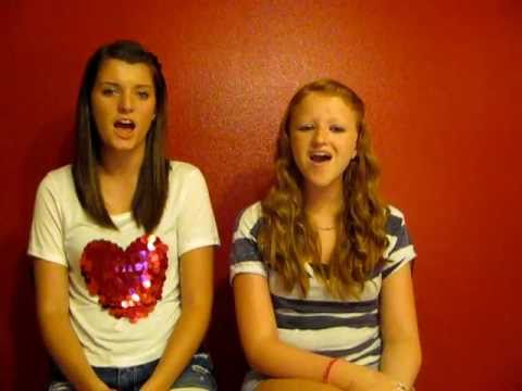 Chelsea and Lindsey, singing Price Tag by Jessie J.