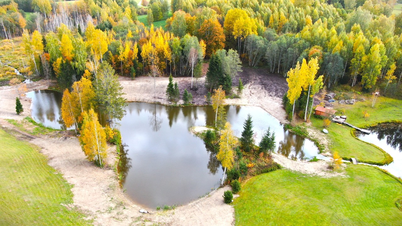 400 Hours of Excavator Work: Creating a Massive 2-Acre Pond