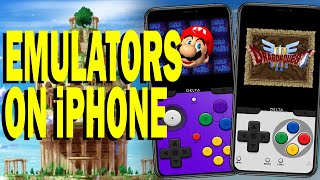 EMULATORS on iPhone? Checking out Dragon Quest Games and MORE