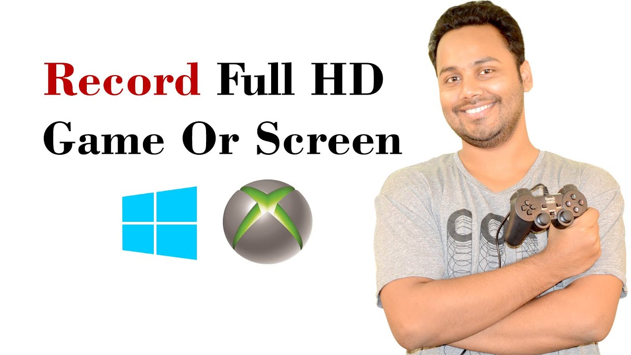 How To Record Full HD Game With Windows 10 Screen Recorder Hindi / Urdu