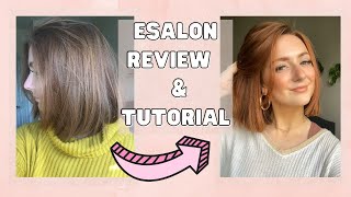 HOW I DYE MY HAIR AT HOME AND SAVE MONEY! eSalon Review & Tutorial