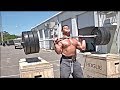 Train angry pressing  100 rep curls