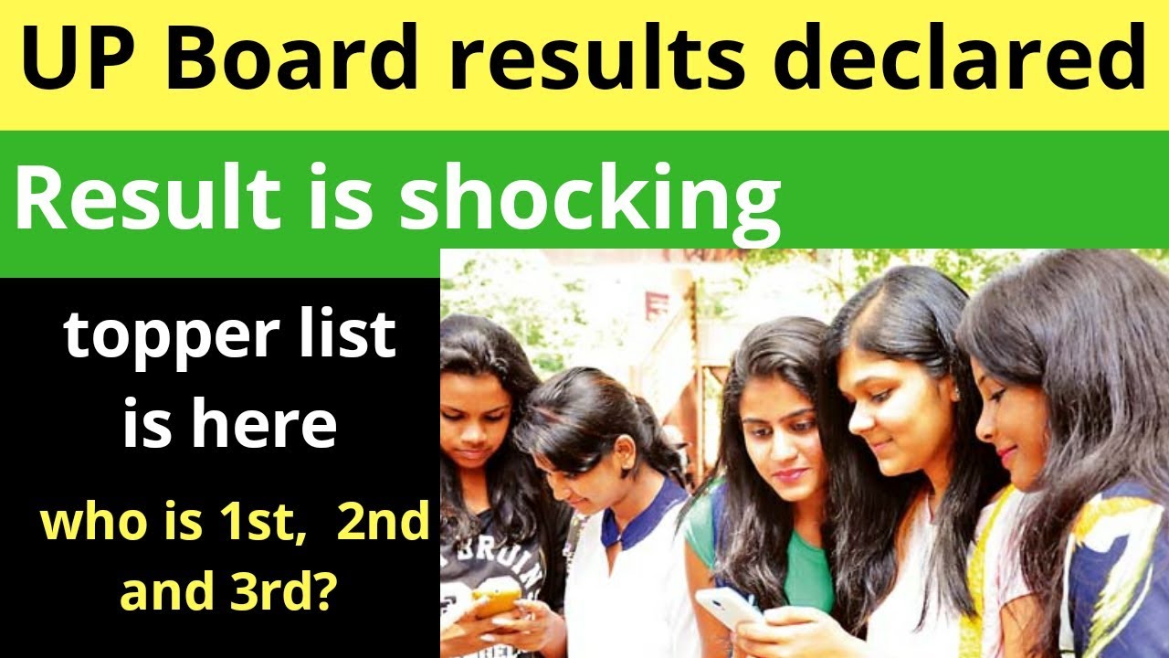 UP Board results declared, Toppers list are shocking