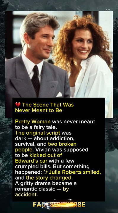 Pretty Woman Was a Tragedy… Until Julia Roberts Smiled and Richard Gere Said Yes #moviefacts