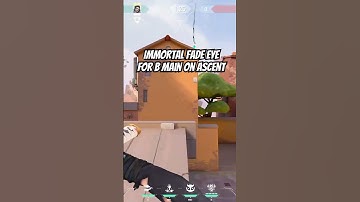 Immortal Fade Eye for Ascent?! #valorant #valorantclips #valoranttips #fade