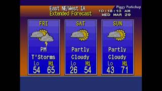 EAS Mini-Compilation: Iowa/Nebraska Statewide Tornado Drills NOAA Weather Radio (2023)