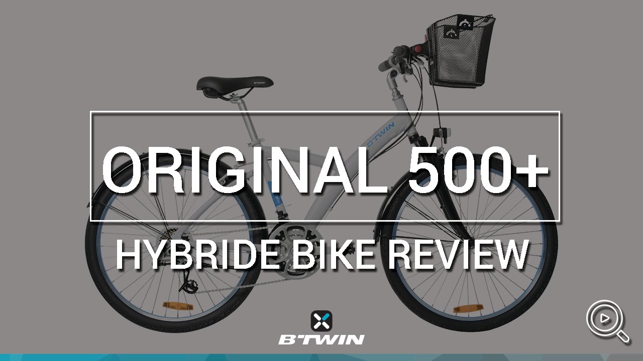 btwin original 520 hybrid bike review