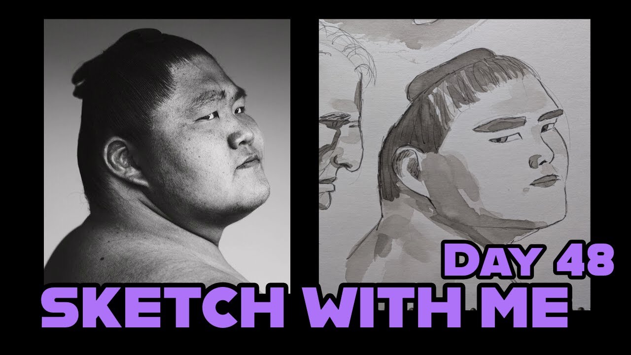 Sketch & Color Practice - Stylized Faces | Sketchbook - 48