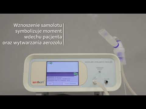 Synchronizowany Z Wdechem Inhalator Marin MP3 Od MEDBRYT 