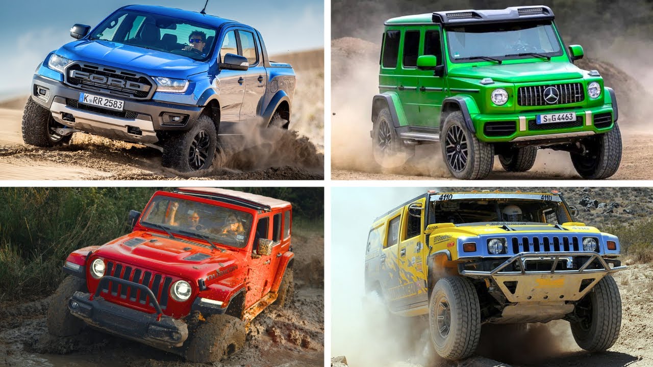 OFF ROAD Of Most Famous Car Brands In The World!