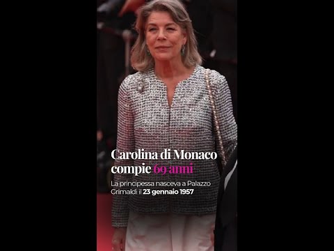 Video Carolina di Monaco soffia su 69 candeline