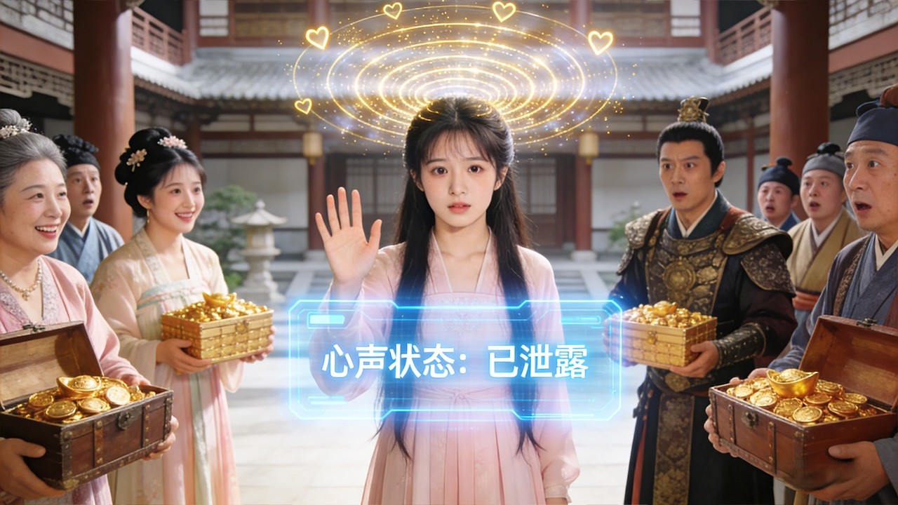 牛馬打工人穿越成古代惡毒女配，啟動作死賺錢系統！ 擺爛缺德作天作地，誰知心聲全外泄，婆婆狂送財寶，將軍被懟反而越陷越深！！ #短劇 #逆襲 #穿越 #系統 #心聲