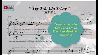 Tay Trái Chỉ Trăng (Ebm - Em) 左手指月 - Tát Đỉnh Đỉnh 薩頂頂 | OST Hương Mật Tựa Khói Sương 香密沉沉濜如霜