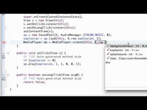 Android Application Development   80   Using the OnLongClick method