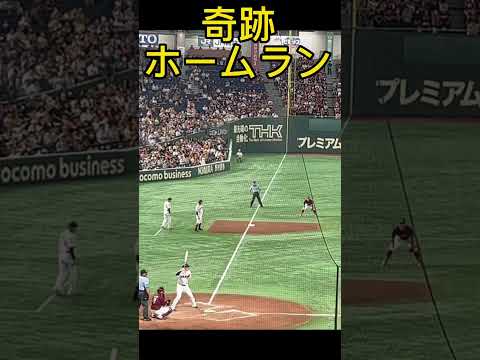 坂本勇人 キセキ応援歌から奇跡の逆転サヨナラホームラン Shorts サヨナラホームラン