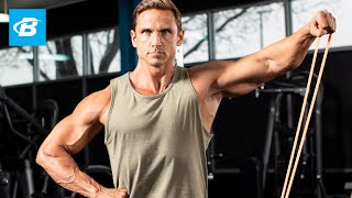 Ultimate Resistance Band Shoulder Workout | David Morin & Rachel Pyron