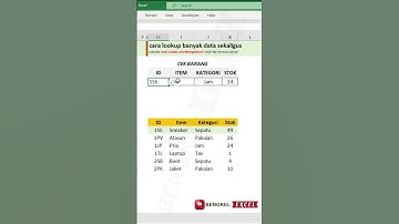 cara lookup banyak data sekaligus