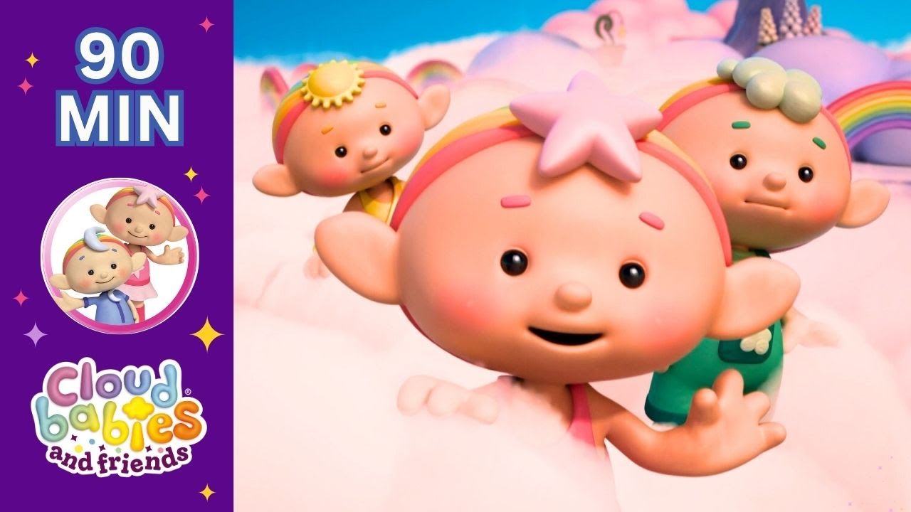 Cloudbabies Daily Routines 🌈 | Learn, Play, Sleep Compilation