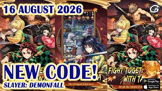 🎁 NEW CODE Slayer: Demonfall Giftcodes & Redeem Codes 16 August 2026 - New Mobile Game (Android/IOS)