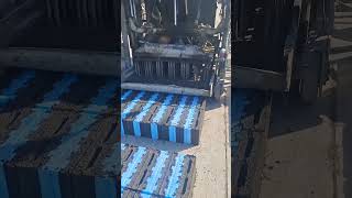 Energy-Efficient Thermal Block Manufacturing Process: Vibropressing Machine