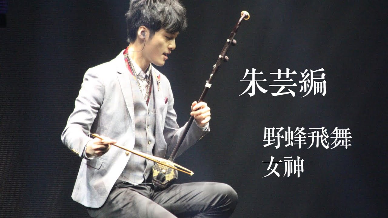朱芸編二胡演奏《野蜂飛舞+女神》LIVE @ 2018一萬天荒愛未老周慧敏30周年演唱會