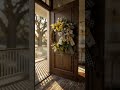 DIY Royal Bees Wreath Tutorial | Bee-Themed Summer Front Door Decor