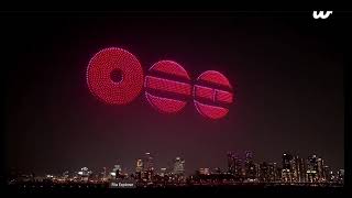 BTS Comeback Drone Light Show… This Was INSANE 😱🔥 BTS ARIRANG SHOW