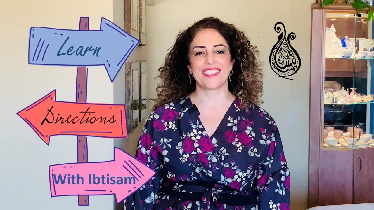 Most Important Words Used for Directions in Arabic (Part 1) - Lesson 43