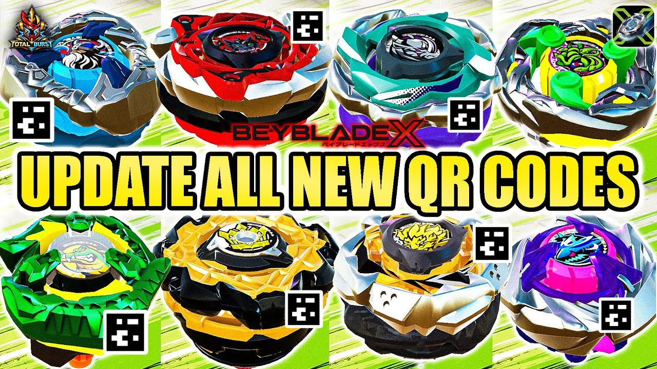 BEYBLADE X HUGE UPDATE ALL NEW QR CODES FANG LEON, FLAME CERBERUS, DRACIEL SHIELD, MIGHT EMPEROR....