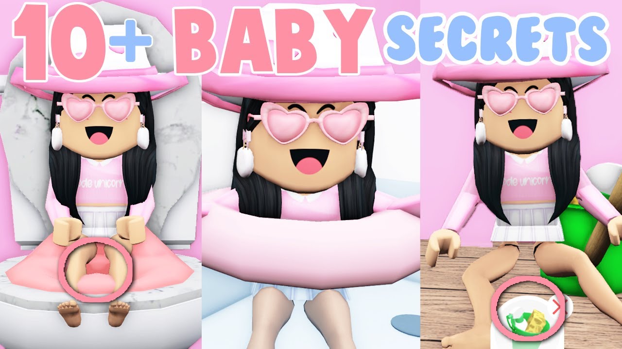 10+ SECRET Things You Can Do As A BABY In Bloxburg! YouTube
