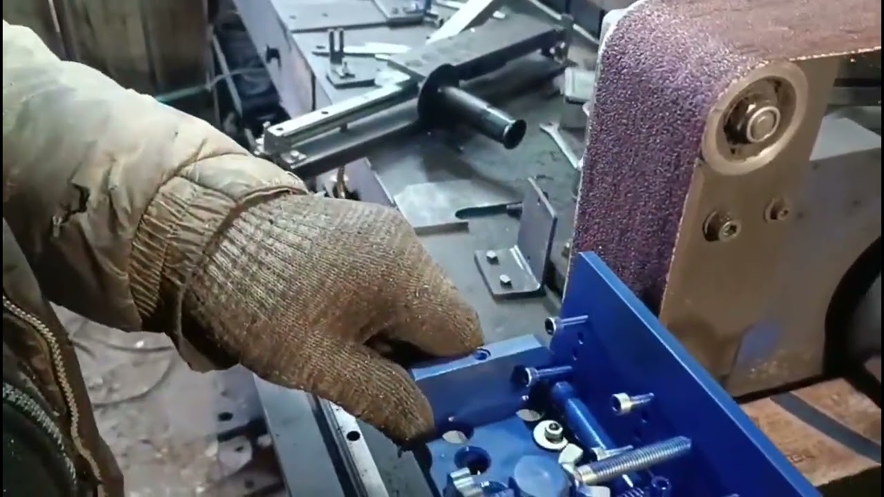 Самодельный координатный стол для работы на Гриндере