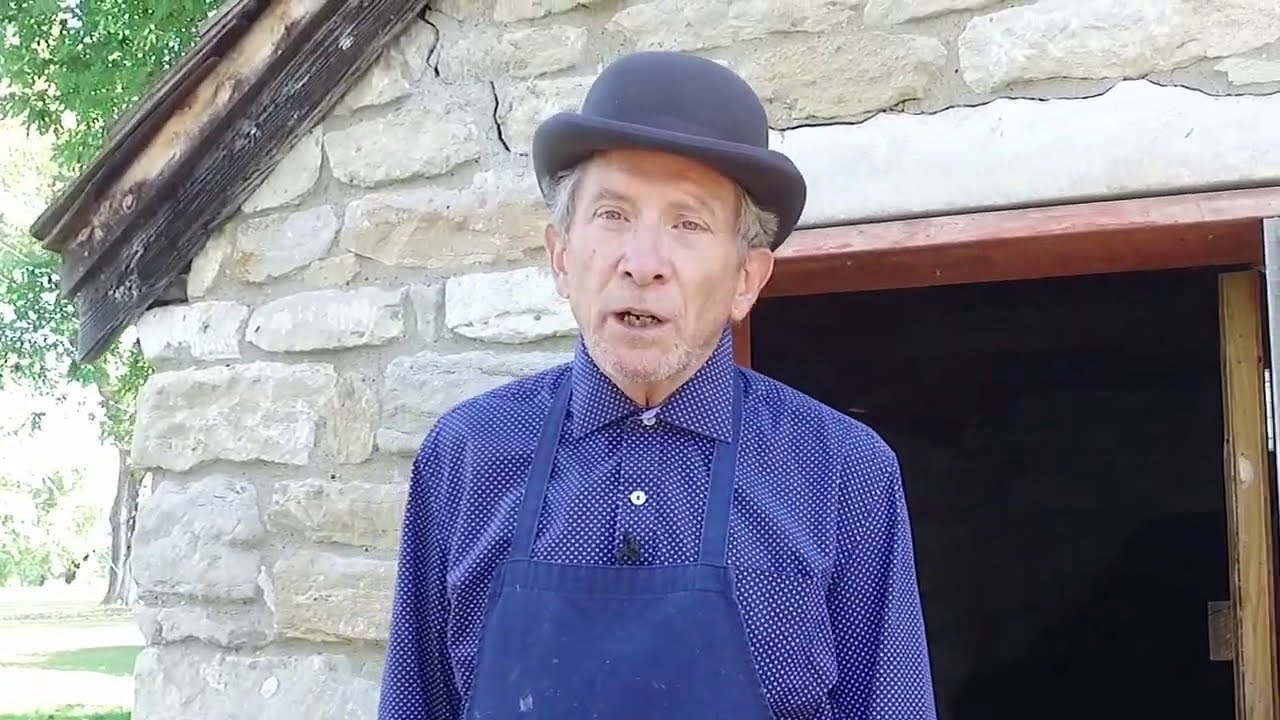 Dan Conboy: 1800s Smoke House - How it was used by Pioneers. - YouTube