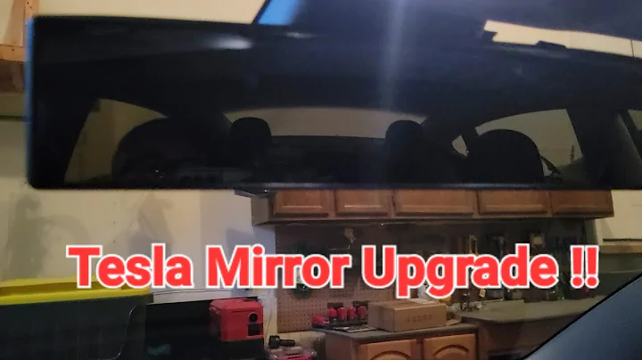 Tesla Model 3 Mirror Upgrade !!