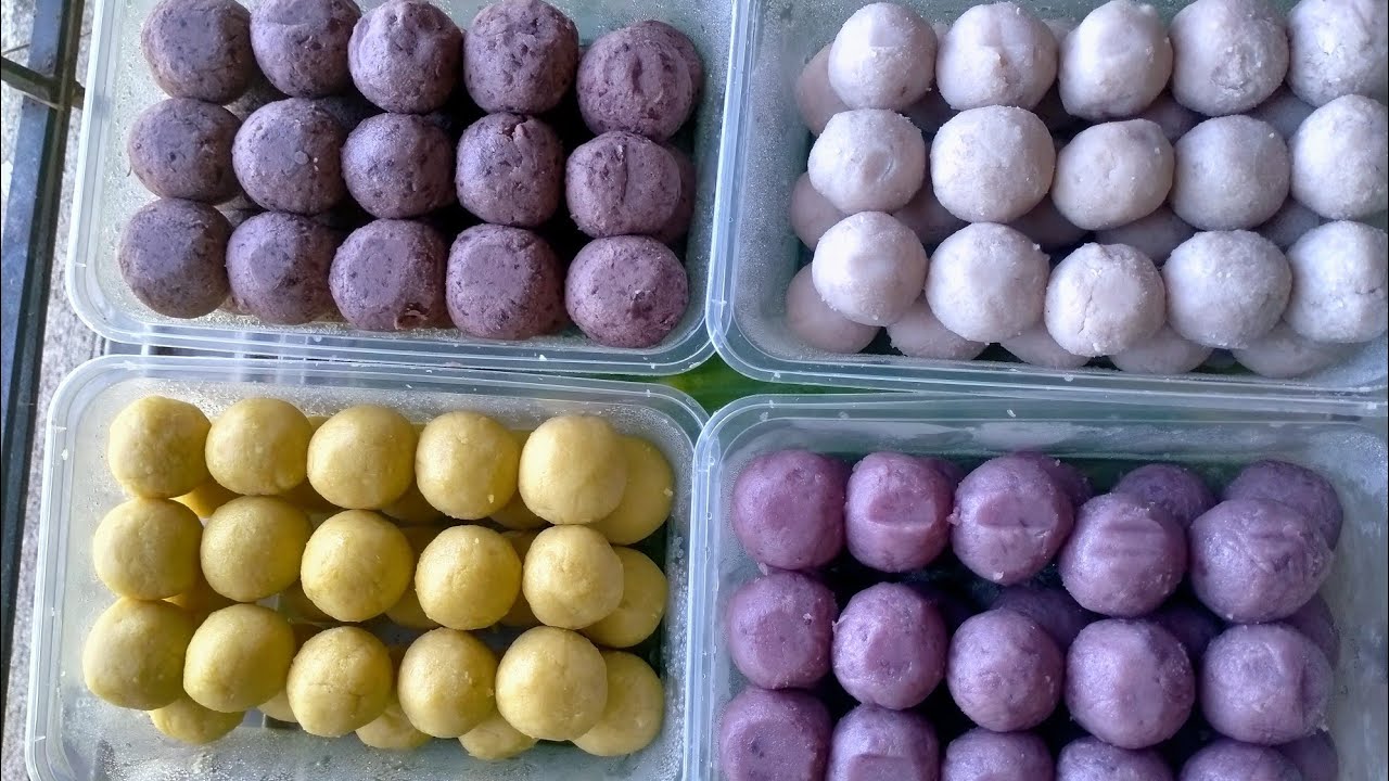 วิธีทำเผือกกวน มันม่วงกวน ถั่วกวน ถั่วแดงกวน ไว้สำหรับทำไส้ขนม เก็บได้นานเป็นปี