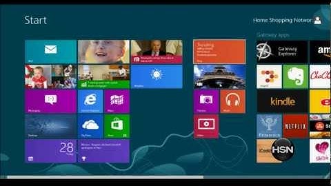 Windows 8 LiveTiles - Tips from HSN