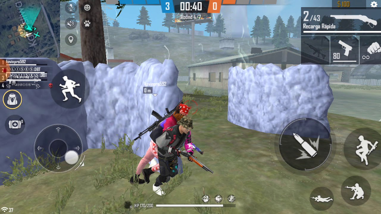 Juego cuatro vs cuatro - YouTube