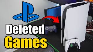 How to Find Deleted Games on PS5 & Redownload them - Easy Guide