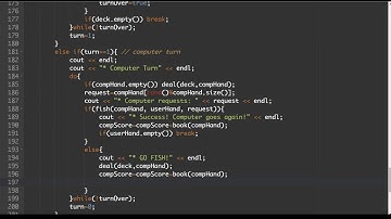 C++ Arrays Lesson 16 - Go Fish Part 5