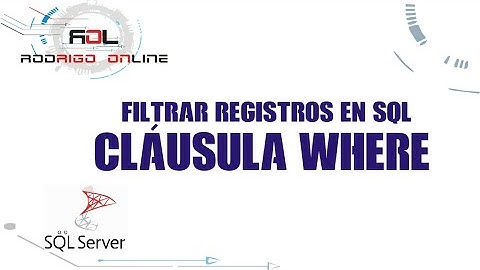 CLÁUSULA WHERE | CONSULTAS SQL USANDO WHERE | CONSULTAS SIMPLES SQL