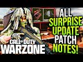 WARZONE: New SURPRISE UPDATE PATCH NOTES &amp; Gameplay Changes! (MW2 New Update)