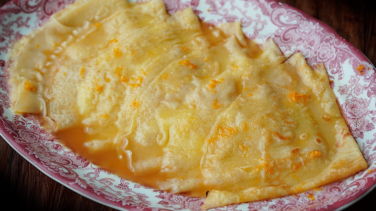 Los creps más famosos del mundo. Crêpes Suzette