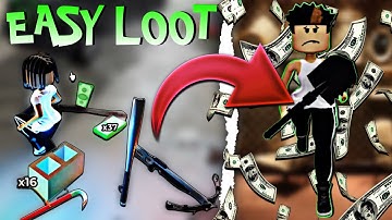 INSANELY OP Way To Loot In Roblox BlockSpin