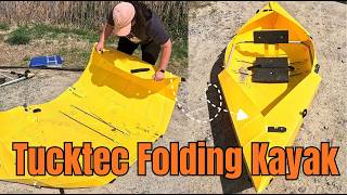 Kayaking in My Tucktec Folding Kayak - Unfold, Launch, Paddle!