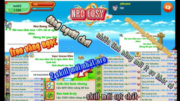 NGỌC RỒNG LẬU MỚI / NRO đã open free vag ngọc/có 2 skill mới/nhiều tính năng mới lạ/shop vp romdom