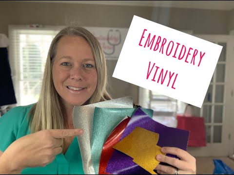 Comment Broder avec Glitter vinyle