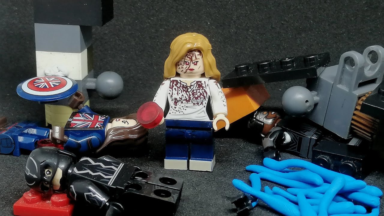 Wanda vs The Illuminati Lego Stop motion 