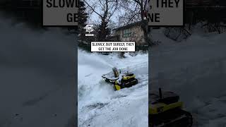 This Miniature Snow Plough Is Perfect For Winter Instagram Yarboglobal