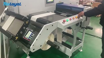 Narrow web slitter running at 350 mpm with auto blade set !