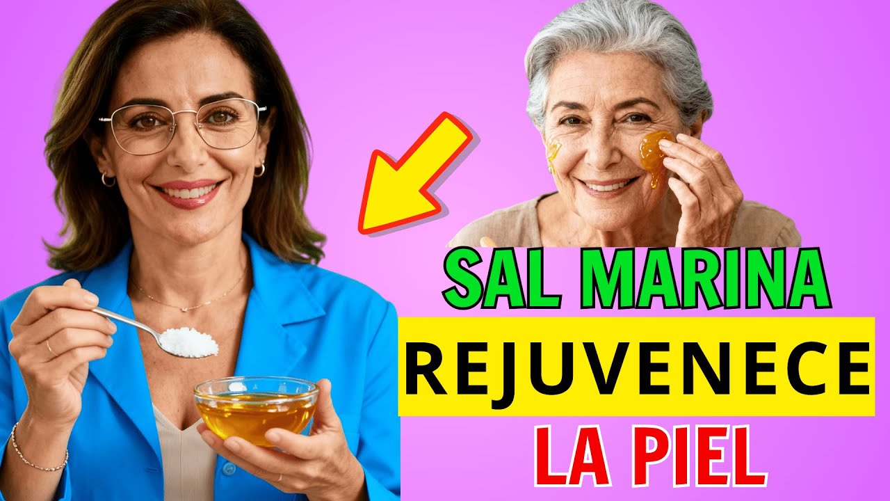 Piel 50+: El Secreto con SAL MARINA que los Dermatólogos NO Te Cuentan (Rejuvenece en Casa)
