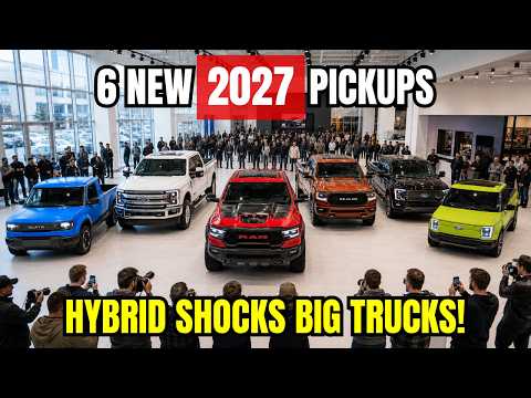 6 New 2027 Pickup Trucks That Could Change the Truck Market Forever